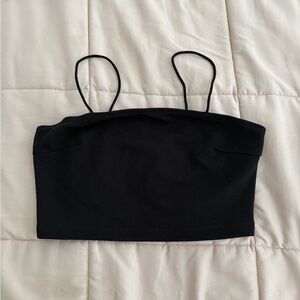 SHEIN Women's Black Crop Top